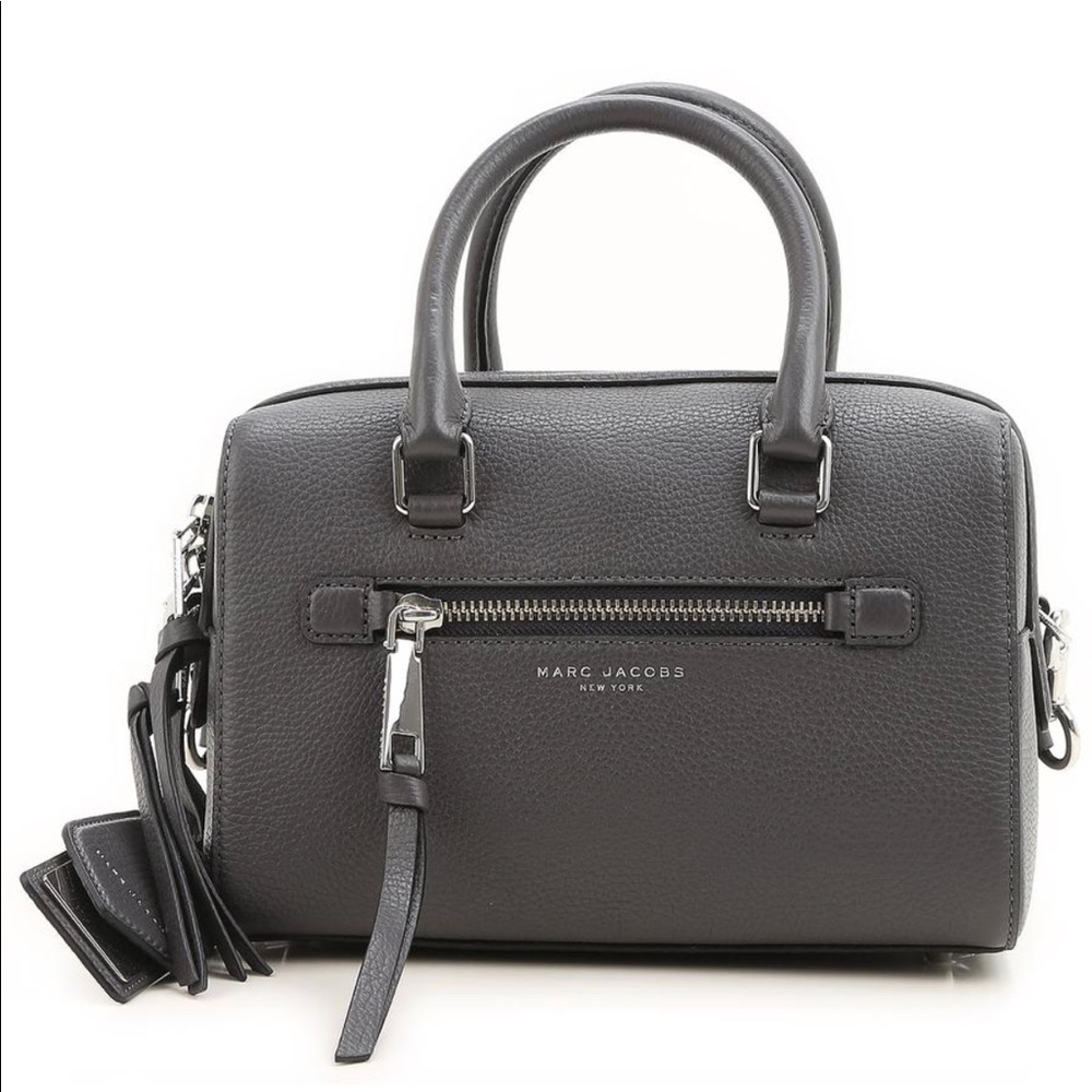 Marc Jacobs recruit Baulletto crossbody grey tote - Picture 2 of 8